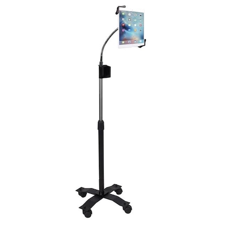 Doomsday iPad Tablet Compact Gooseneck Floor Stand Black DO935040